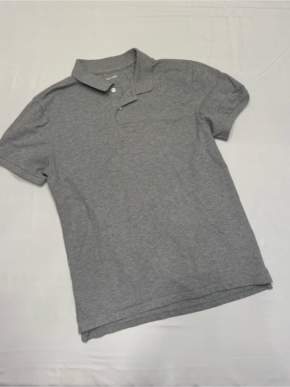 Old Navy Heather Gray Polo Tee